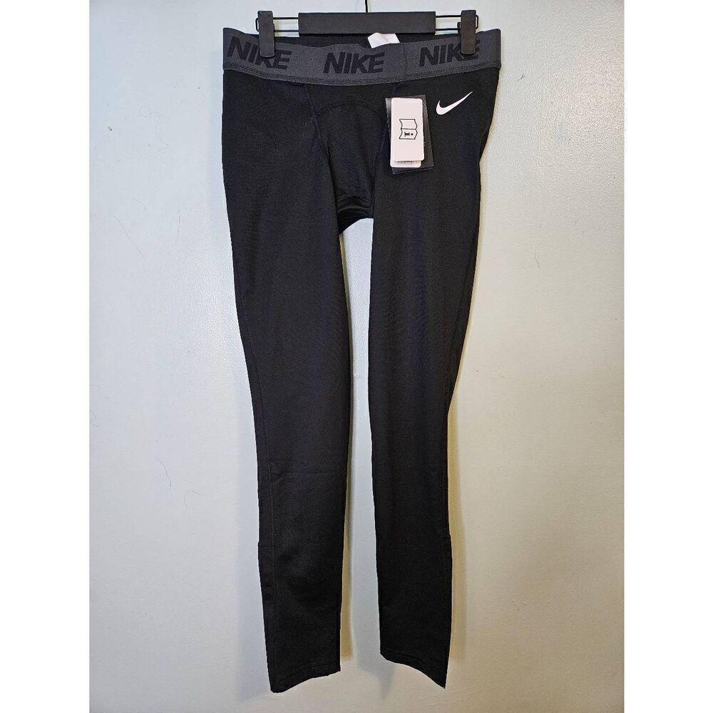 Nike men's black compression/training leggings.  Size L. NWT.